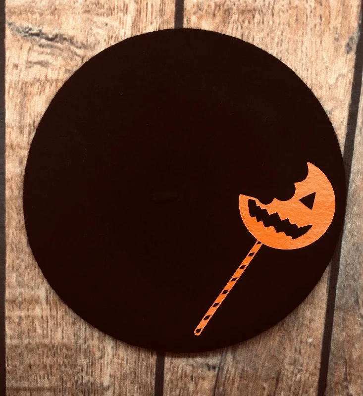 Vegan Beret - Halloween Lollipop