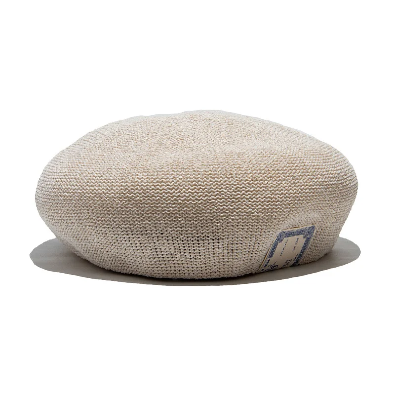 WASHI BIG BERET - Ivory