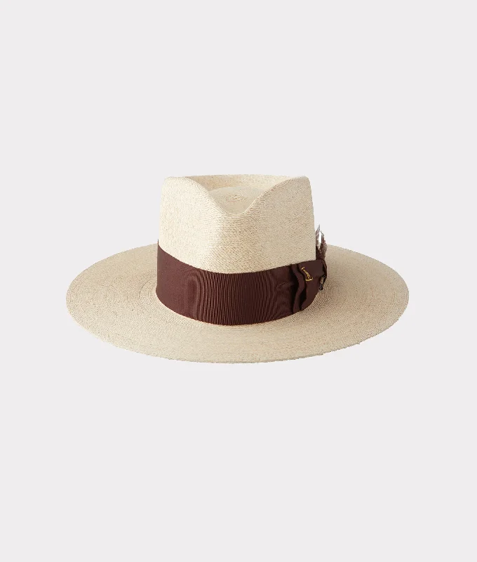 Yesteryear Mexican Palm Hat :: Natural